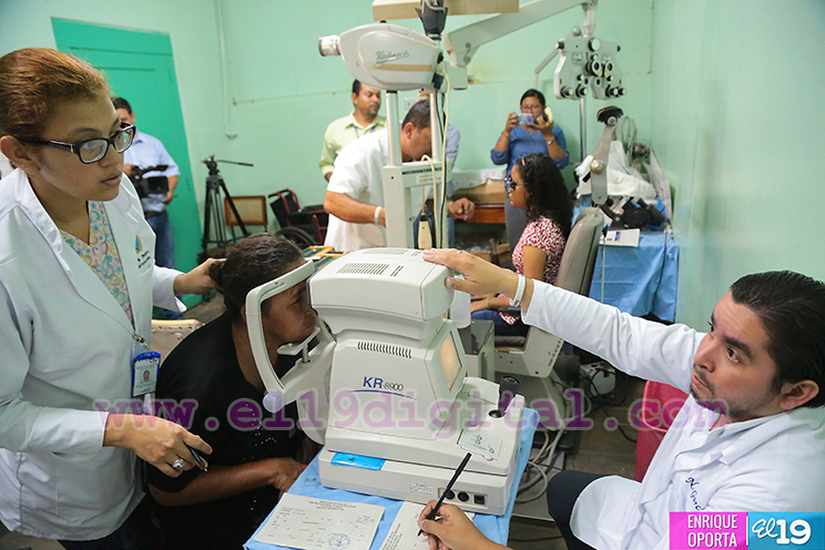 Gobierno Sandinista restituye el derecho a la salud visual a los nicaragüenses 