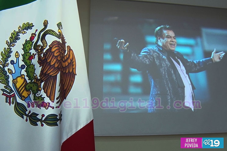 Mariachi Garibaldi rinde tributo a Juan Gabriel desde la Embajada de México en Nicaragua