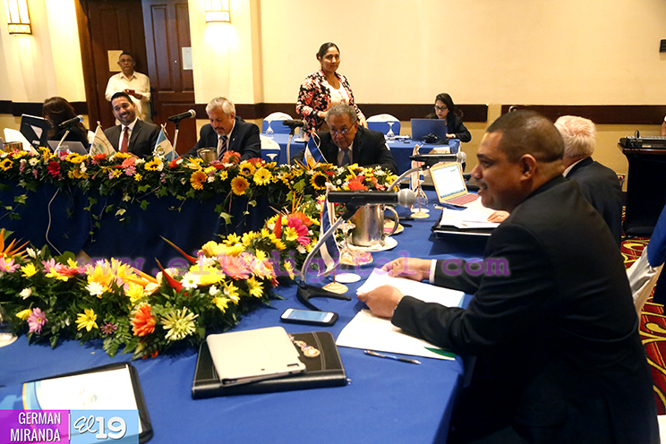 Nicaragua asume presidencia pro témpore del COSEFIN 