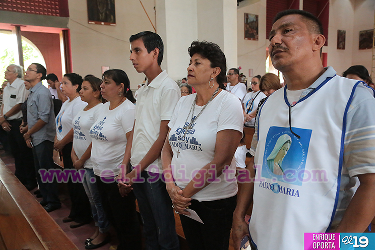 Cardenal Brenes preside Misa de Acción de Gracias por 15 Aniversario de Radio María