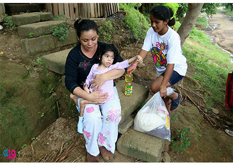 Gobierno Sandinista entrega paquetes alimentarios a 2,550 familias