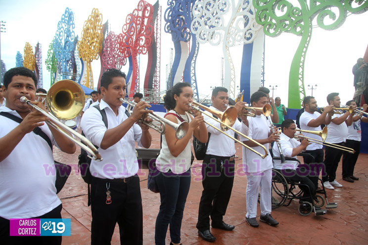 Colegios del Distrito VII celebran mes de septiembre con amor a Nicaragua