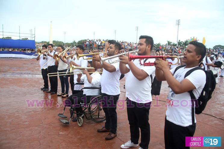 Colegios del Distrito VII celebran mes de septiembre con amor a Nicaragua