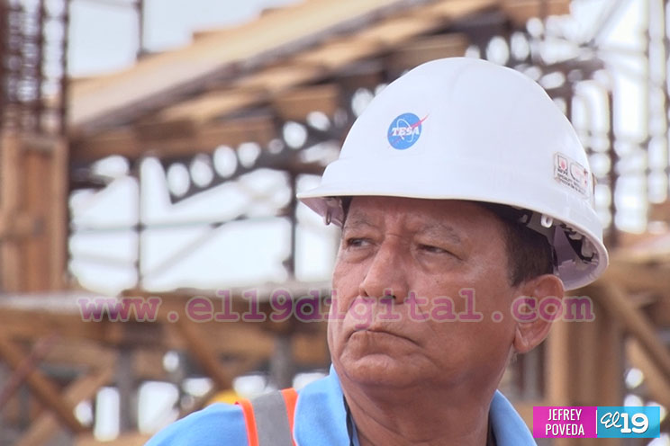 Las manos nicaragüenses que construyen el Nuevo Estadio Nacional