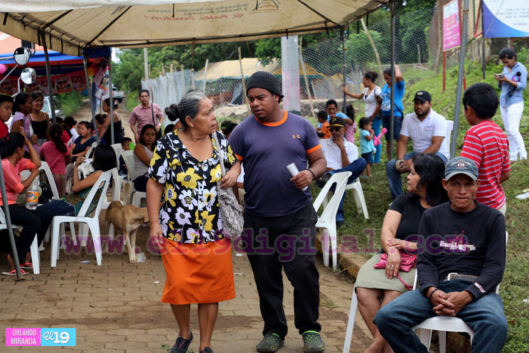 Masaya celebra intensa jornada de salud integral en saludo al Mes de la Patria