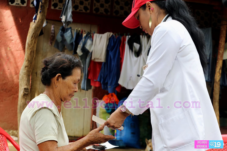 Masaya celebra intensa jornada de salud integral en saludo al Mes de la Patria