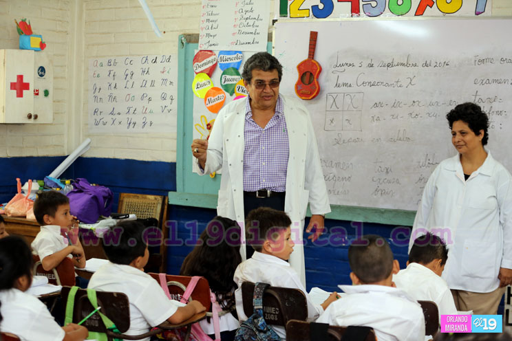 Masaya celebra intensa jornada de salud integral en saludo al Mes de la Patria
