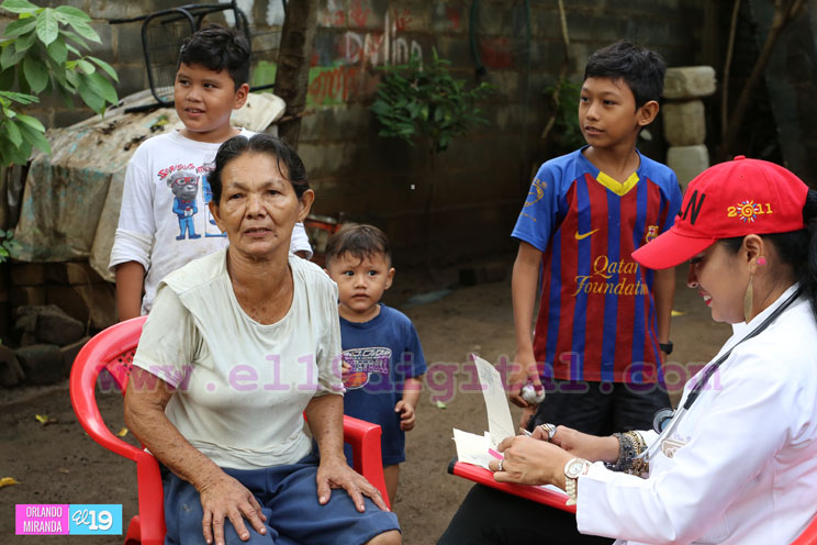 Masaya celebra intensa jornada de salud integral en saludo al Mes de la Patria
