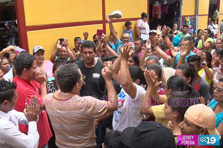 Comerciantes trabajan en paz y tranquilidad en Jinotepe