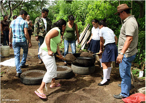 Se establecen primeros Patios Saludables Modelo en zonas rurales de Managua