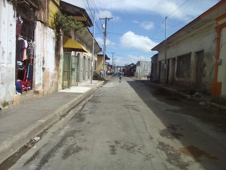 Calles del centro histórico de Jinotepe recuperan su rostro