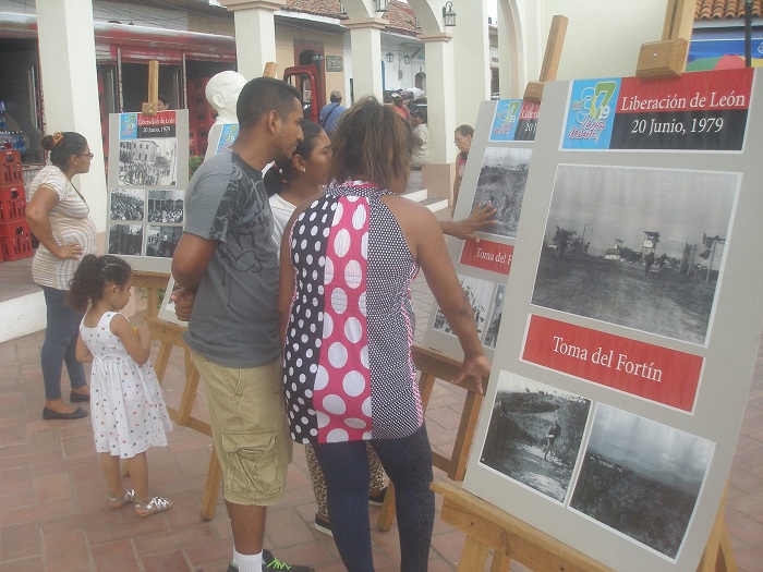 En León conmemoraron 38 Aniversario de la Insurrección Victoriosa de Septiembre