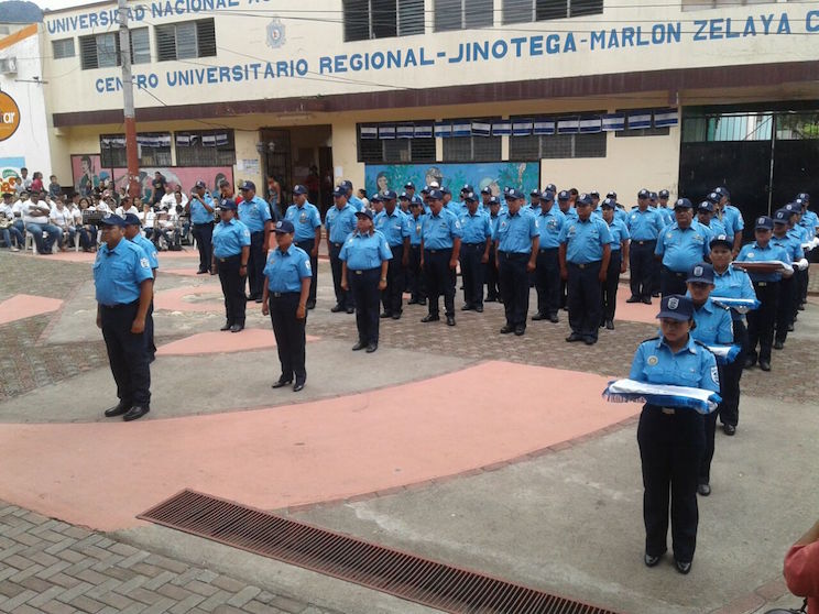 Ascienden en grados a oficiales de la Policía Nacional en Jinotega
