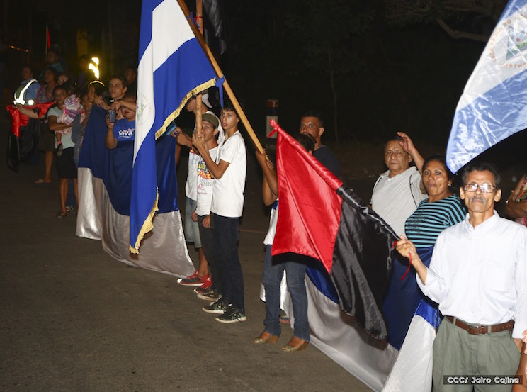 Compañero René recibido con honores en Nicaragua