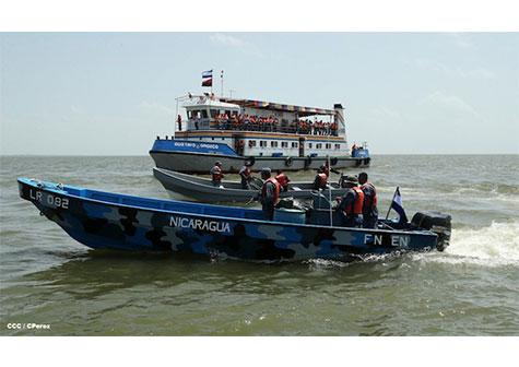 Destacamento de Aguas Interiores de la Fuerza Naval demuestra sus capacidades