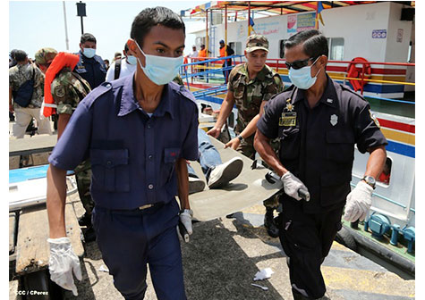 Destacamento de Aguas Interiores de la Fuerza Naval demuestra sus capacidades