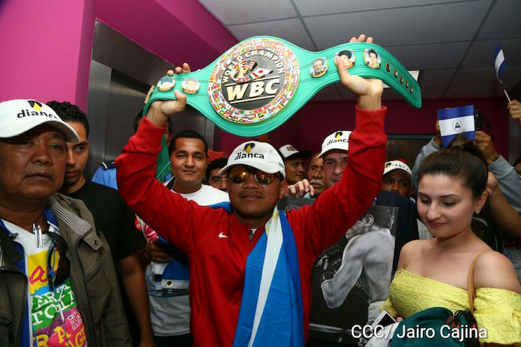 Nicaragua recibe a su Tetracampeón y Orgullo de Mi País: Román “Chocolatito” González