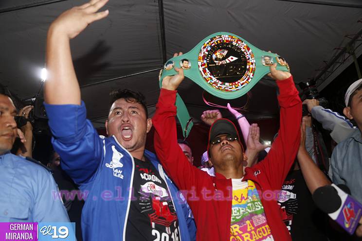 Nicaragua recibe a su Tetracampeón y Orgullo de Mi País: Román “Chocolatito” González