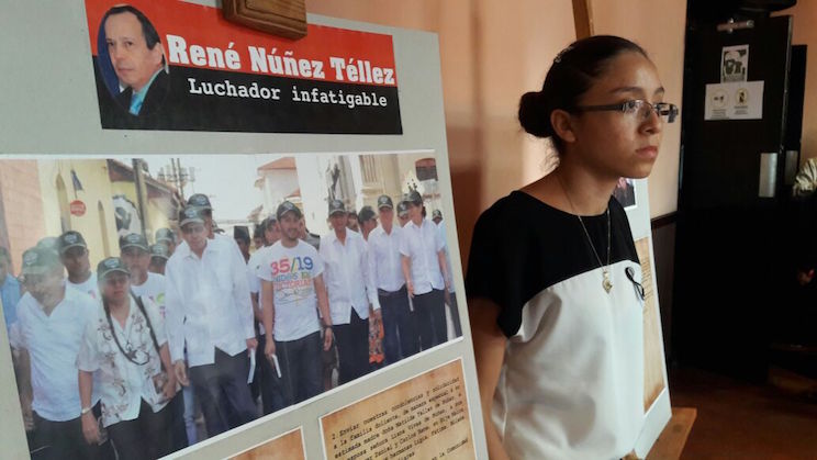 Leoneses brindan sentido homenaje al militante histórico René Núñez Téllez
