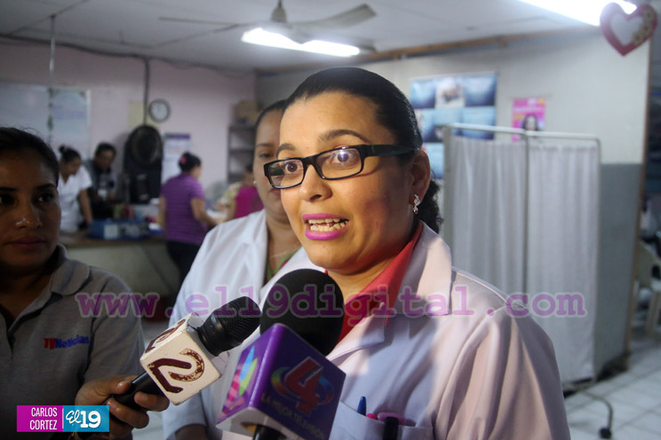 Hospital Bertha Calderón realizada jornada diagnóstica en saludo al mes patrio