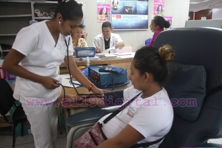 Hospital Bertha Calderón realizada jornada diagnóstica en saludo al mes patrio