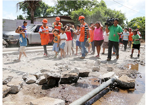 Ponen a prueba preparación ante desastres