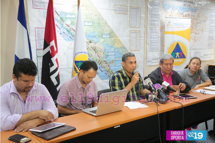 SINAPRED: Actividad sísmica está asociada a terremoto del 2014 registrado en La Paz Centro y Nagarote