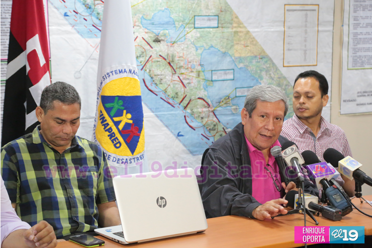 SINAPRED: Actividad sísmica está asociada a terremoto del 2014 registrado en La Paz Centro y Nagarote