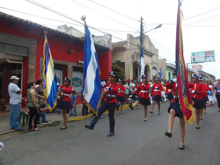 Desborde de fervor patrio en Desfiles Escolares de Carazo