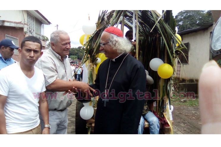 Cardenal Brenes celebra a la Virgen de Dolores en Carazo