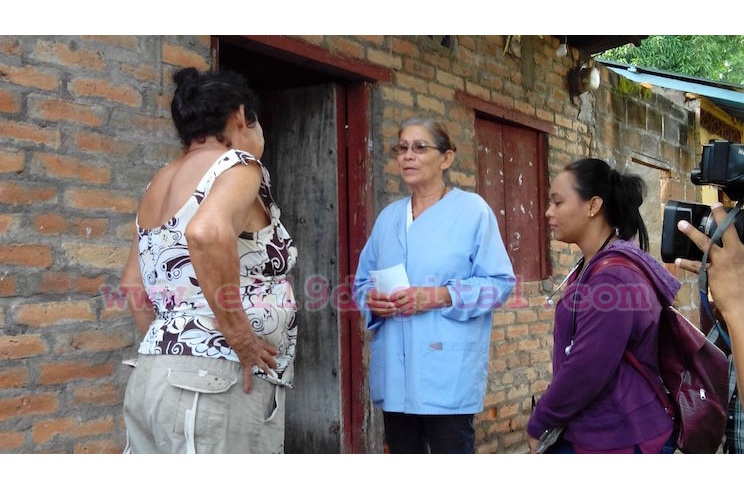 Brigadistas de salud continúan visitando a familias de Momotombo tras fuerte sismo