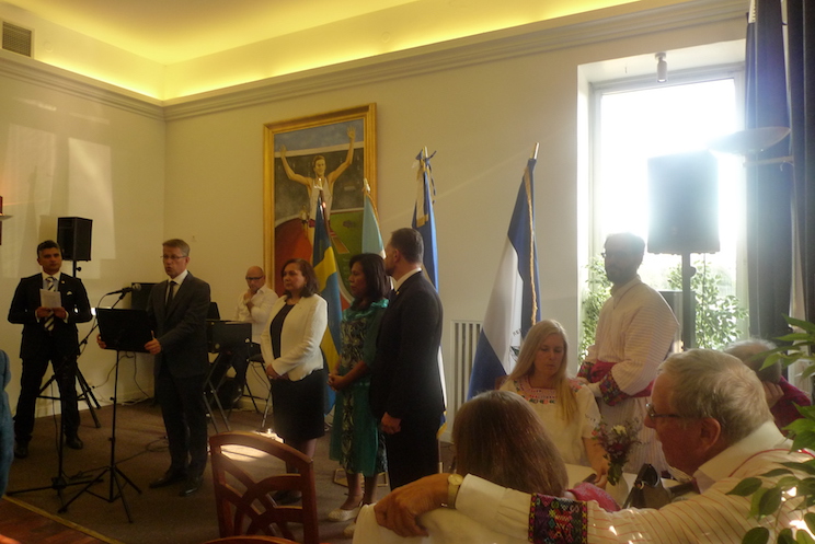 Estocolmo: Países Centroamericanos celebran Aniversario de Independencia