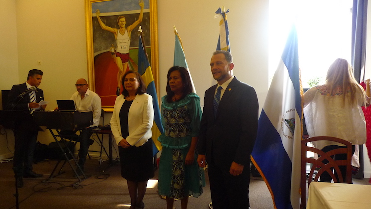 Estocolmo: Países Centroamericanos celebran Aniversario de Independencia