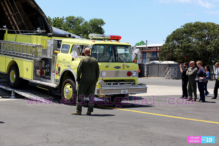 EEUU dona camión cisterna a Asociación Civil de Bomberos 