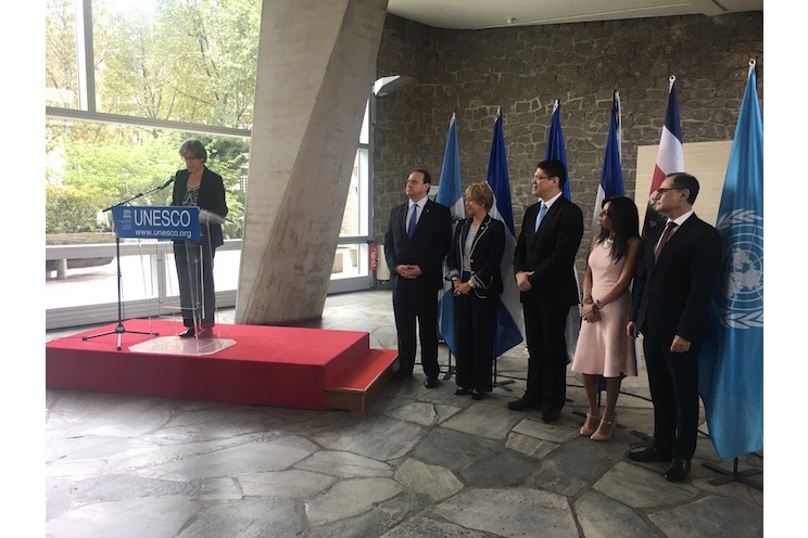 Celebran Aniversario de la Independencia de Centroamérica en la UNESCO