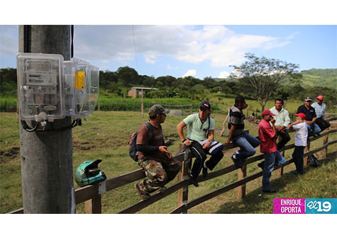 Avanza electrificación en el norte del país