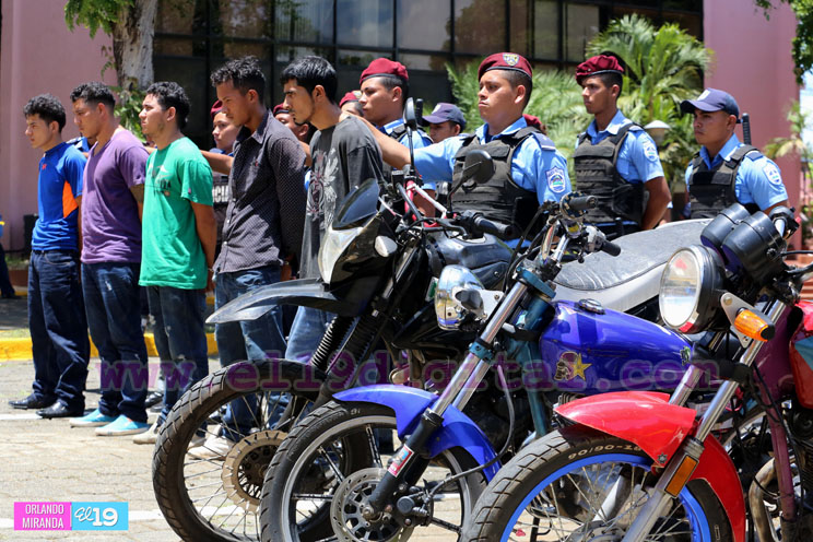 Policía desarticula a bandas que realizaban robos con intimidación