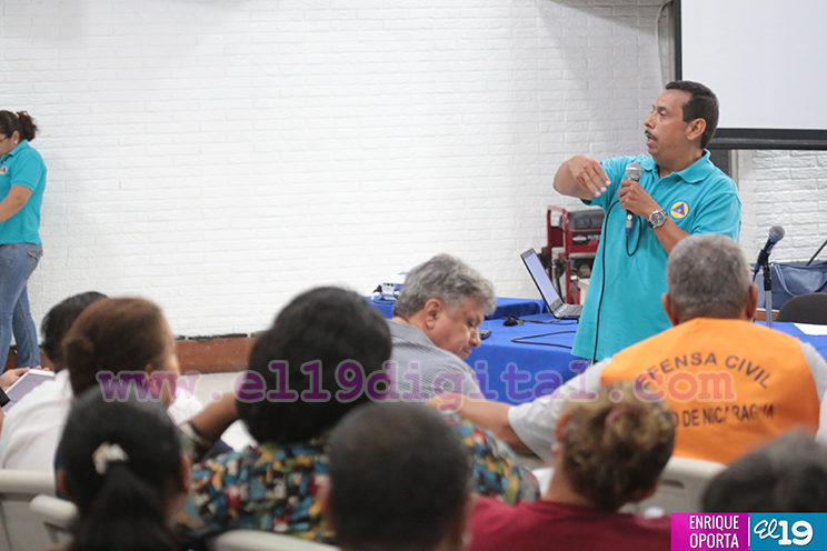 Barrios y comunidades de Managua se preparan para Ejercicio Nacional de Protección