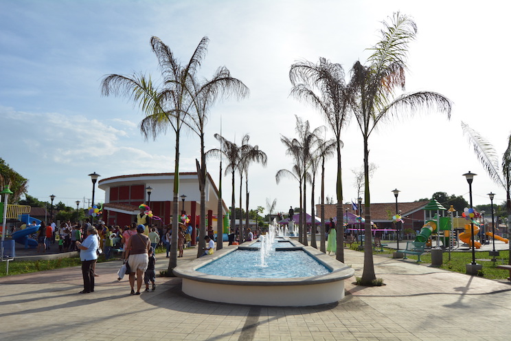 Chinandeganos celebran Inauguración de la Segunda Etapa del Parque Infantil