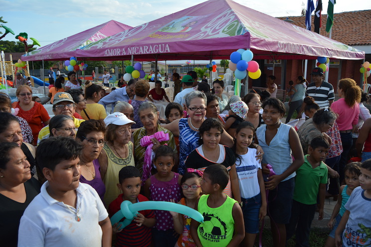 Chinandeganos celebran Inauguración de la Segunda Etapa del Parque Infantil