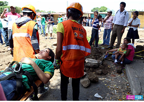 Realizan exitoso simulacro de terremoto en el Distrito VI