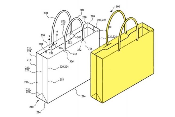 Apple patenta su último invento: una bolsa de papel