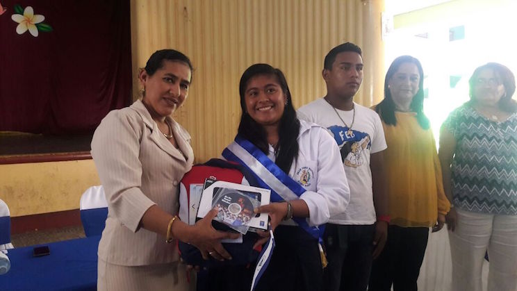 Gobierno Sandinista reconoce el talento de l@s Niñ@s del Coro Rubén Darío de Masaya.