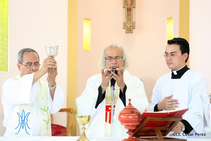 Cardenal Brenes celebra a la Virgen de la Merced en Managua