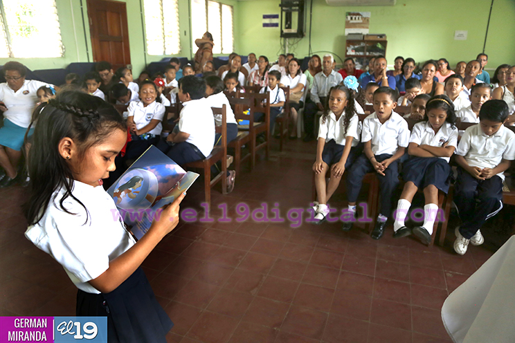 Ciudad Sandino celebra concurso de lectura en voz alta