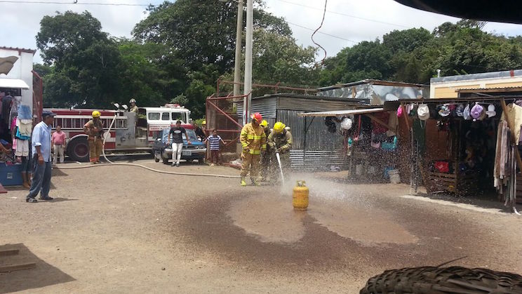 Carazo se sumó a Tercer Ejercicio Nacional Multiamenazas