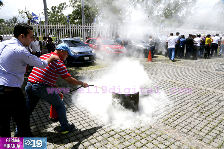 Instituciones públicas activadas ante ejercicio multiamenazas