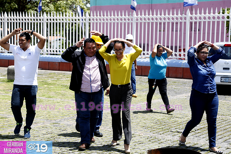 Instituciones públicas activadas ante ejercicio multiamenazas