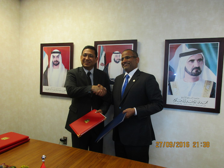 Nicaragua firma acuerdo aéreo con Emiratos Árabes Unidos