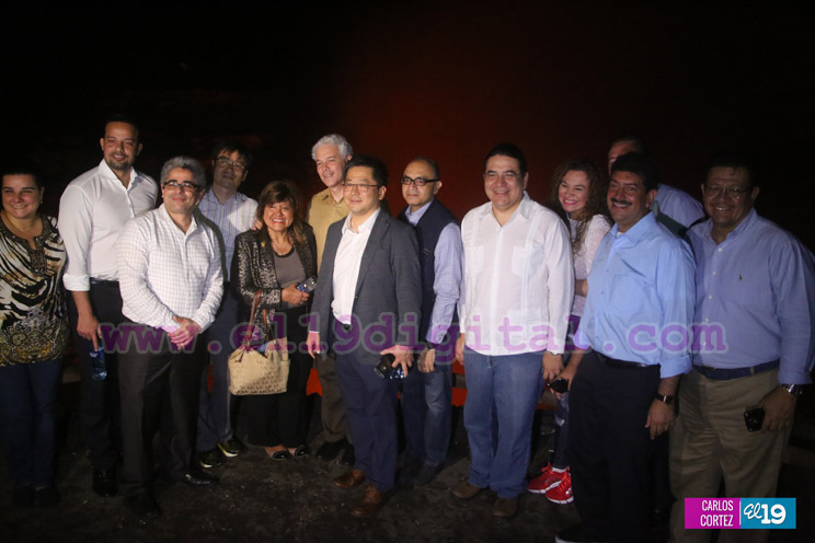 Delegaciones de Corea del Sur y Centroamérica visitan el Volcán Masaya